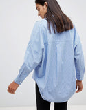 Oversized Striped Shirt