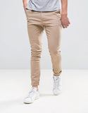 Super Skinny Chinos In Stone