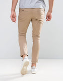 Super Skinny Chinos In Stone