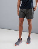 Running shorts in dark grey