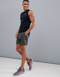 Running shorts in dark grey