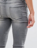 Extreme Super Skinny Jeans Light Wash Grey