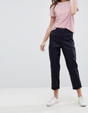 Chino trousers in navy