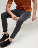 Skinny grey jeans