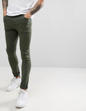 Super Skinny jeans in green