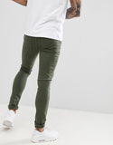 Super Skinny jeans in green