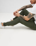 Super Skinny jeans in green