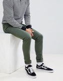 Skinny Jeans in green