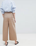 Wide Leg trousers with button front