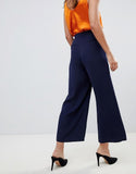 Textured Wide Leg Trouser