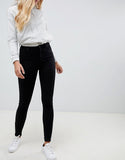 High Rise Skinny Jean in Black