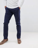 Smart Slim chinos in textured pindot