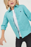 Dusky Green Cotton Shirt