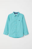 Dusky Green Cotton Shirt