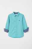 Dusky Green Cotton Shirt