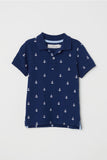 Dark Blue Polo T-shirt