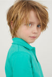 Green Polo T-shirt