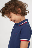 Dark Blue Polo Shirt