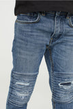 Skinny Fit Biker Jeans