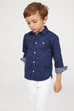Blue Cotton Shirt